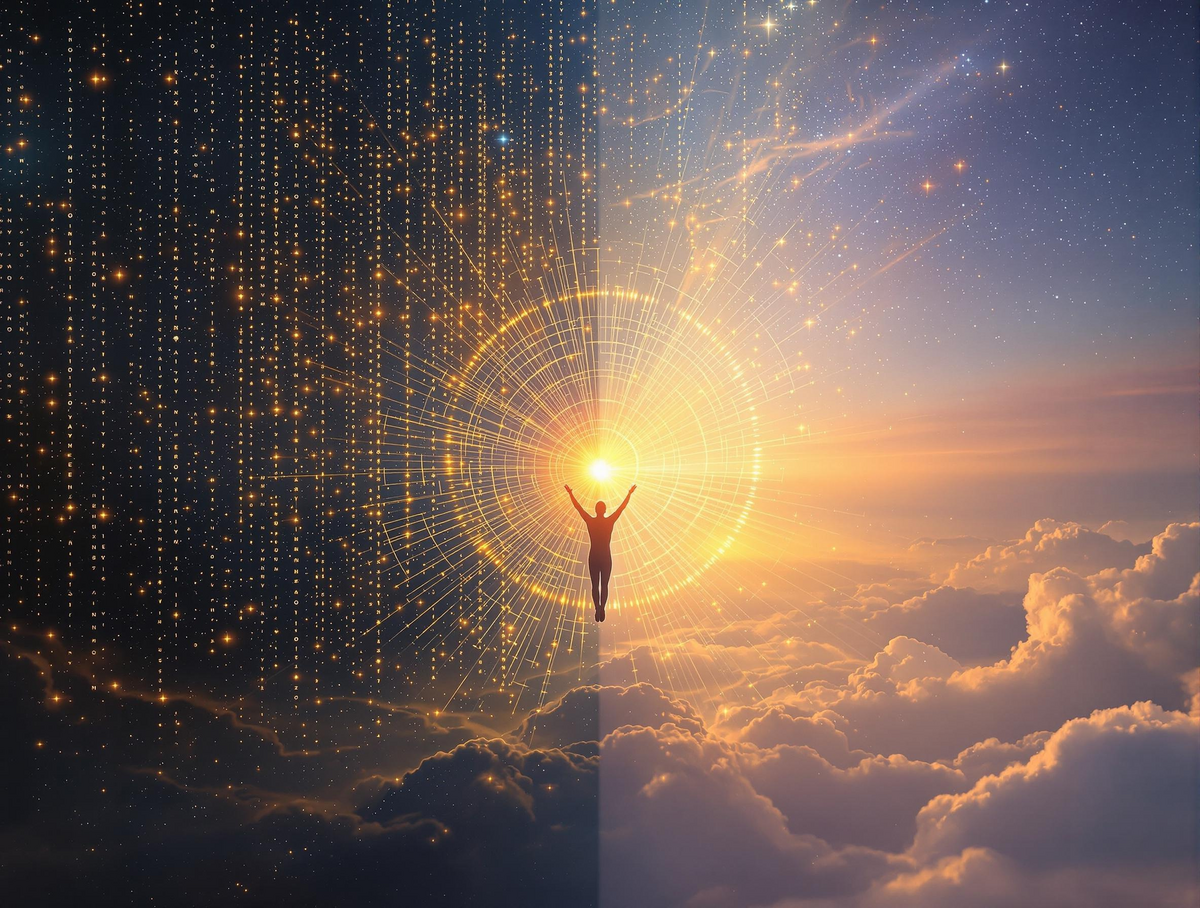 The End of the Frequency of Suffering - A Circle of Light Transmission